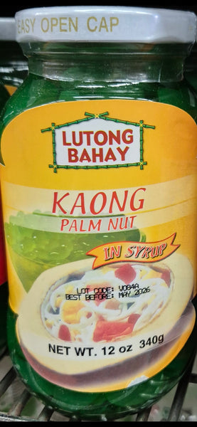 Lutong Bahay - Green Kaong Palm Nut in Syrup 340g