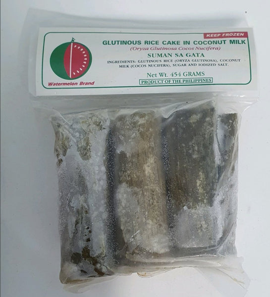 WB - Suman Sa Gata (Glutinous Rice Cake in Coconut Milk) 454g