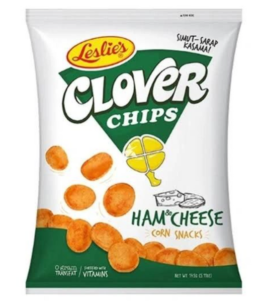 Leslie's Clover Ham & Cheese Corn Snacks 145g