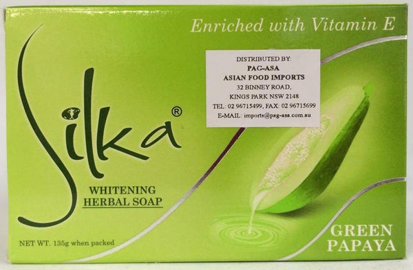 Silka - Green Papaya Herbal Soap 135g