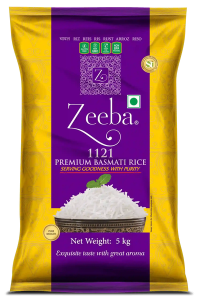 Zeeba - Premium Basmati Rice 5kg