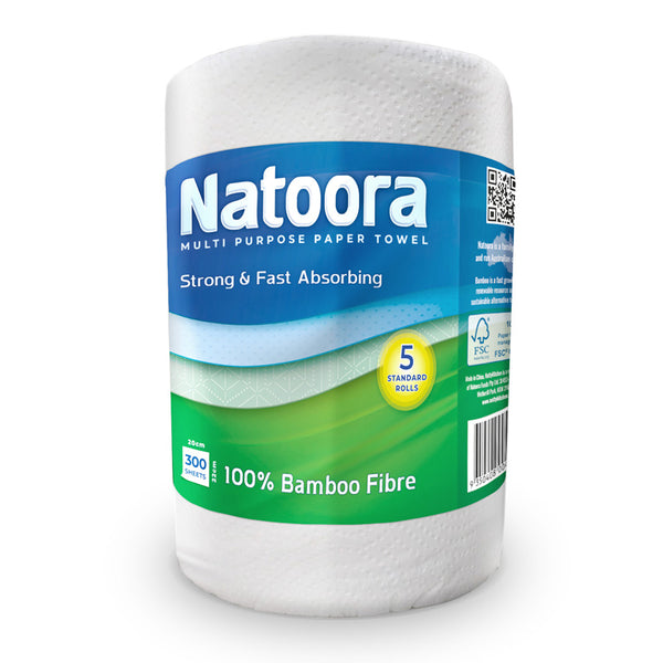 Natoora - 2 PLY Multi Purpose Paper Towel (300 Sheets)