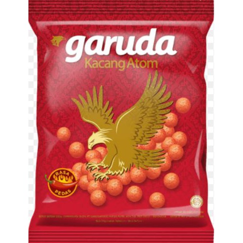 Garuda - Kacang Atom Hot Spicy Peanuts 330g