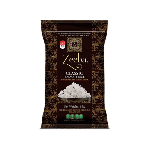 Zeeba - Classic Basmati Rice 5kg