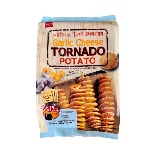 Wang - Garlic Cheese Tornado Potato 340g