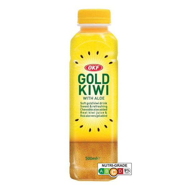 OKF - Fruit Juice With Aloe Vera Gold Kiwi 500ml