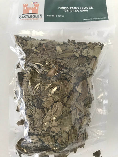 Castleglen - Dried Taro Leaves 100g
