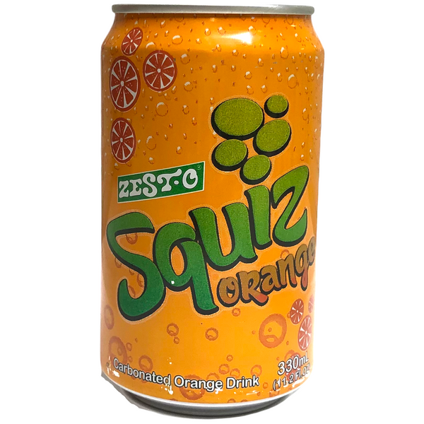 Zesto - Squiz Orange Carbonated Drink 330ml