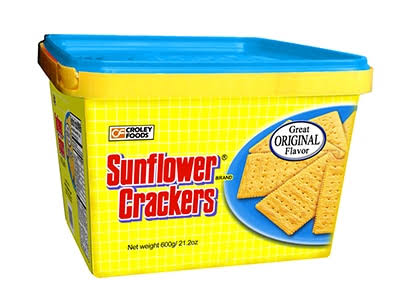 Sunflower Crackers Original Flavour 600g