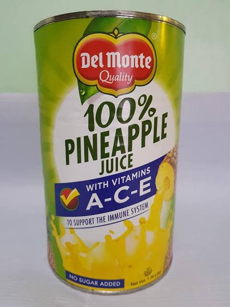 Del Monte - 100% Pineapple Juice (with vitamins A-C-E) (no sugar added) 1.36L - DelMonte