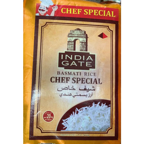 India Gate - Chef Special Basmati Rice 20Kg – Fresh Food Market - Rooty ...