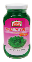 Lutong Bahay - Nata De Coco Coconut gel Pandan Flavor in Syrup 340g