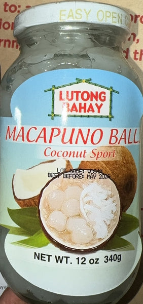 Lutong Bahay - Macapuno Ball Coconut Sport 340g