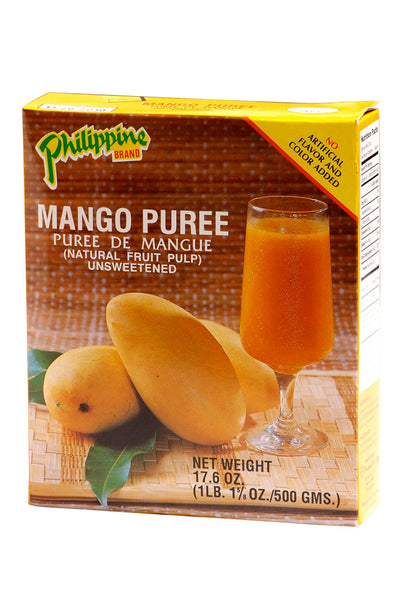 Philippine Brand - Unsweetened Mango Puree 500g