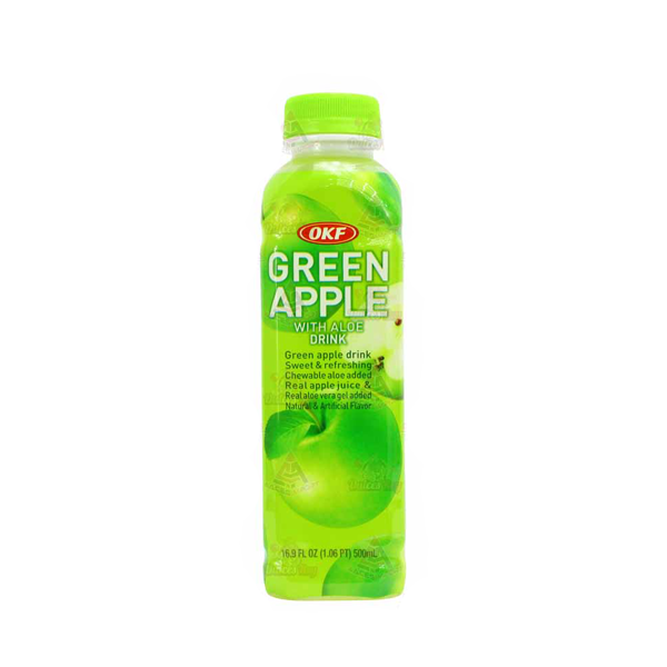 OKF Fruit Juice with Aloe Green Apple 500ml – photo du produit OKF