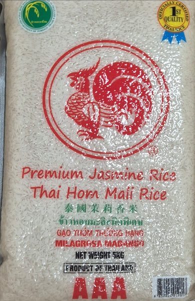 Red Rooster Thai White Jasmine Rice - 5kg