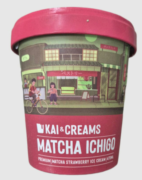 Kai & Creams - Matcha Ichigo 475ml