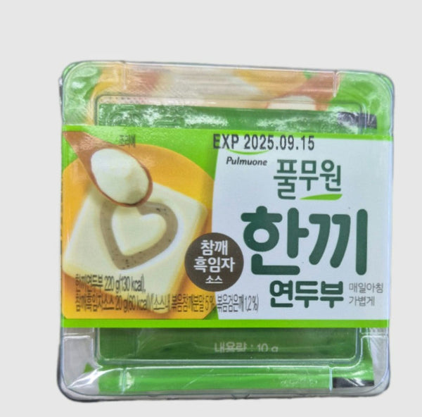 Pulmuone Chilled Soft Tofu with Black Sesame 220g