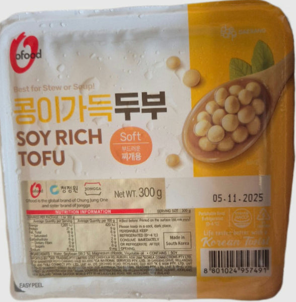 O'Food - Soy Rich Tofu (Soft) 300g