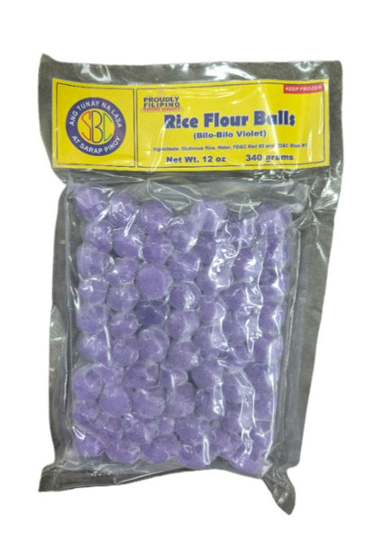 SBC - Glutinous Rice Flour Balls Violet (Bilo Bilo) 340g