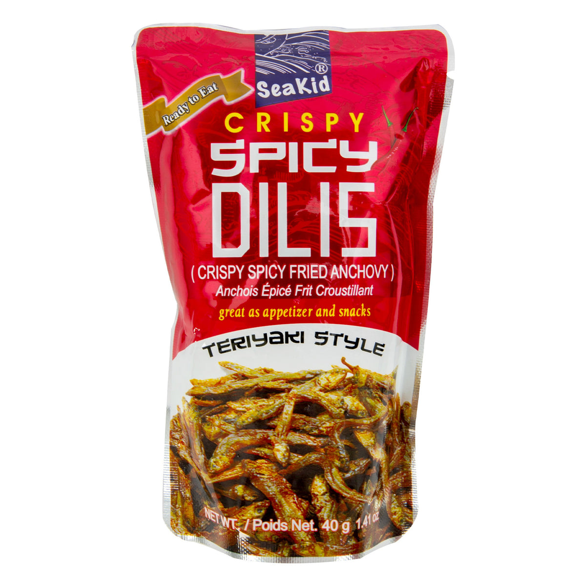Seakid - Crispy Spicy Dilis (Crispy Spicy Fried Anchovy) Teriyaki Styl ...