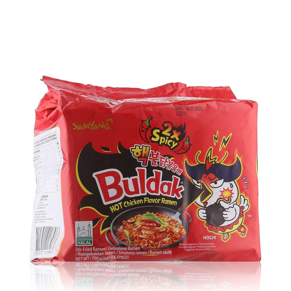 Samyang - Buldak 2x Spicy Hot Chicken Ramen 5x140g