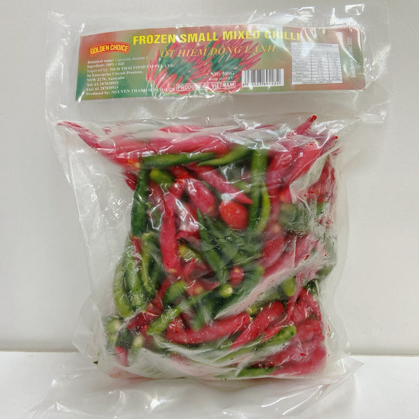 Small Chilli Pack GC Frozen Mixed Small Chilli 500g – Fresh Food Market - Rooty Hill