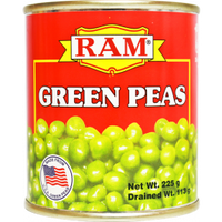 Green Peas 225g - Ram Brand
