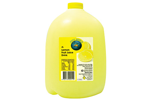 Juice World - Lemon Juice 4L