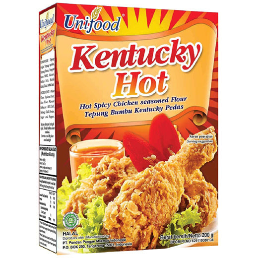 Unifood Kentucky (Hot Spicy Chicken Seasoned Flour) 200g