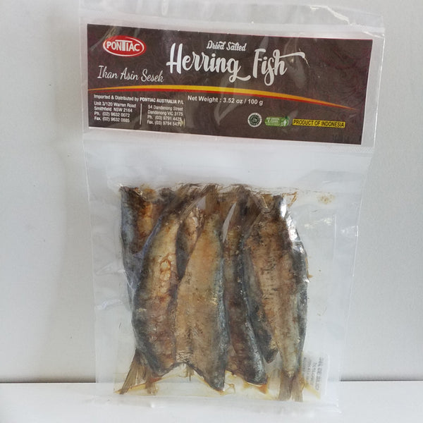 Pontiac Dried Salted Herring Fish 100g - Dried Fish - Tuyo