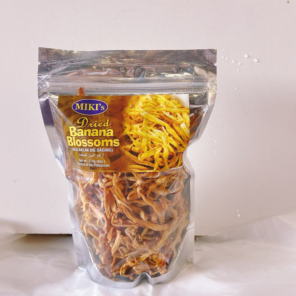 dried lily flower vs banana blossom Miki's Dried Banana Blossoms 114g – Fresh Food Market