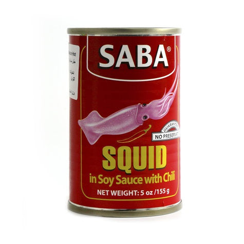 Saba Squid In Soy Sauce With Chili 155g