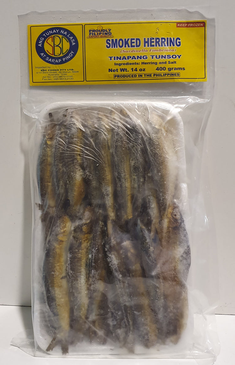 SBC Smoked Herring Fish 400g - Dried Fish, Tinapang Tunsoy - Tuyo ...