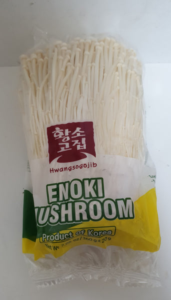 Enoki Mushroom 360g - Hwangsogojib Brand