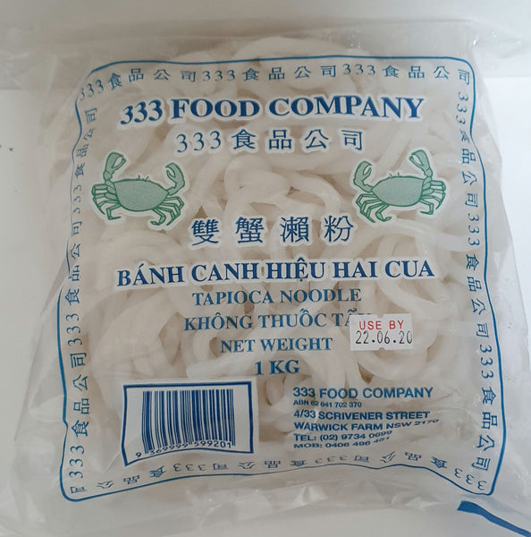 Fresh Tapioca Noodle 1kg - 333 Brand