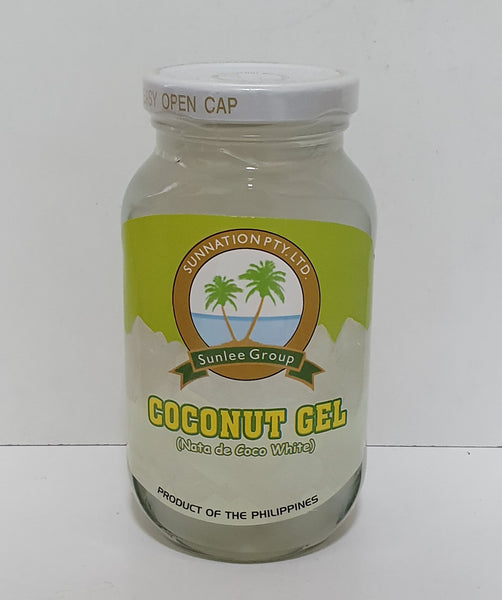 Sunnation Coconut Gel White Nata De Coco 340g