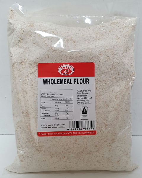 Takin Wholemeal Flour 1kg - Takin