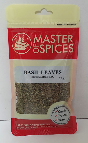 Basil Leaves 20g - Master of Spices