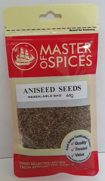 Aniseed Seeds 44g - Master of Spices