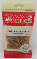Coriander Seeds 34g - Master of Spices