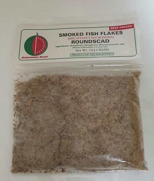 Smoked Fish Flakes 114g - (Roundscad) (Tinapia) Watermelon Brand