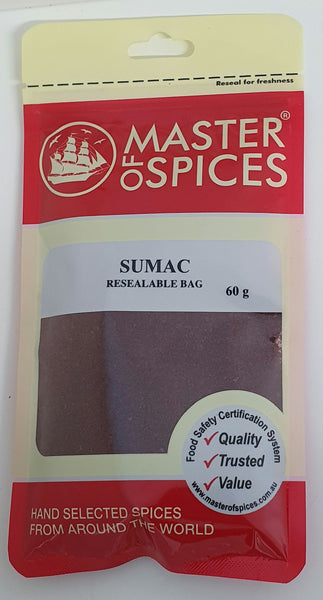 Sumac 60g - Master of Spices