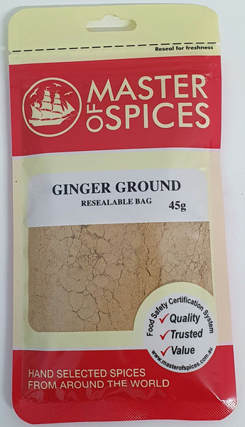 Ginger Ground 45g - Master of Spices