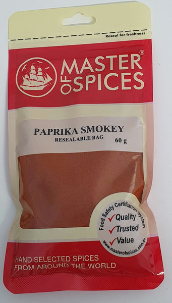 Paprika Smokey 60g - Master of Spices