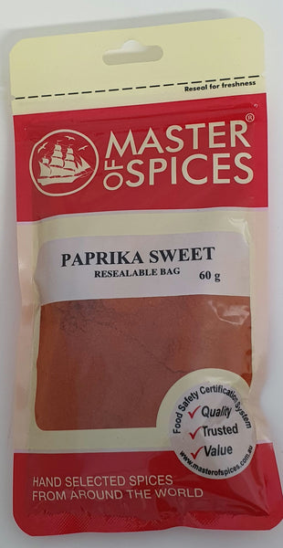 Paprika Sweet 60g - Master of Spices