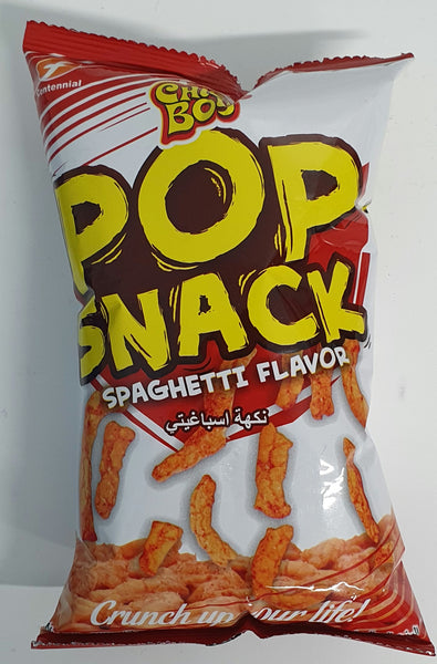 Chick Boy Pop Snack Spaghetti Flavour 100g