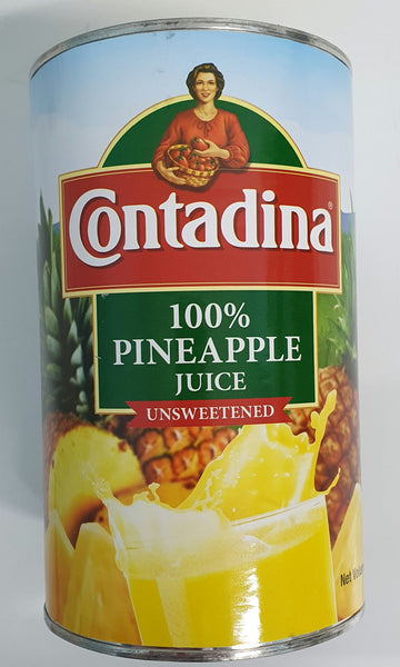 Contadina Unsweetened 100% Pineapple Juice 1.36L
