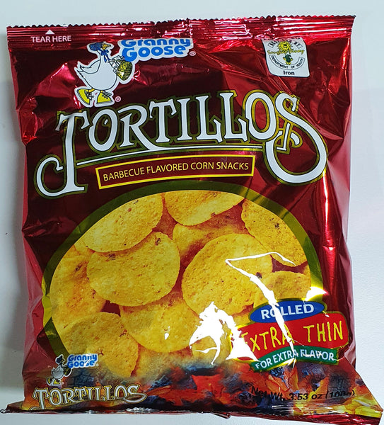 GrannyGoose - Tortillos BBQ Flavor 100g