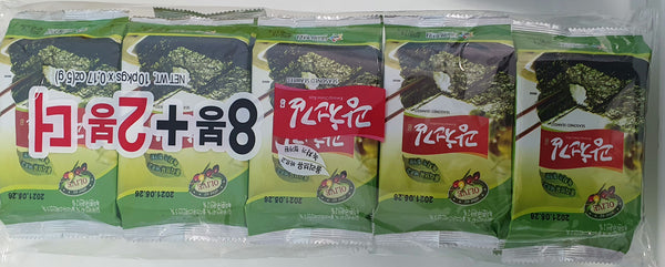 KCK Seasoned Seaweed 10 x 5g